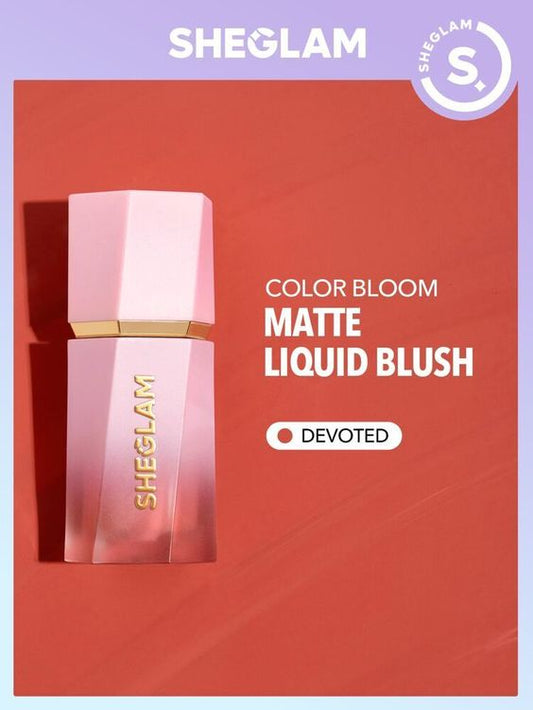 Sheglam - Color Bloom Matte Liquid Blush - DEVOTED