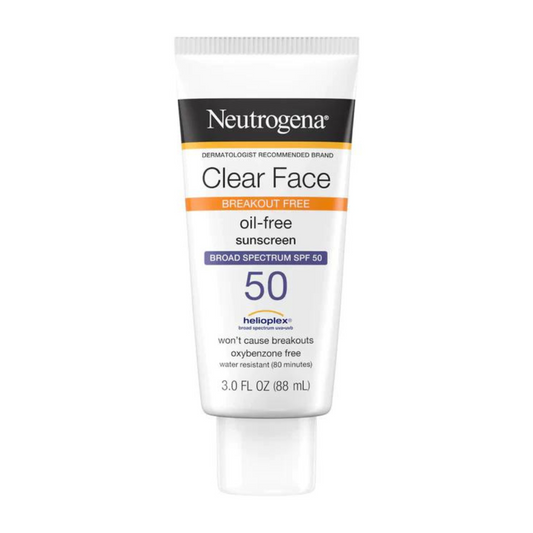 Neutrogena Oil Free Sunscreen Broad Spectrum Spf 50