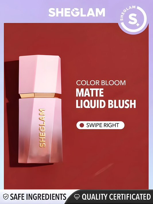 Sheglam Color Bloom Dayglow Liquid Blush : Swipe Right