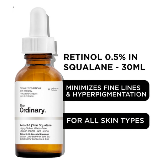 Retinol 0.5% in Squalane - 30ml